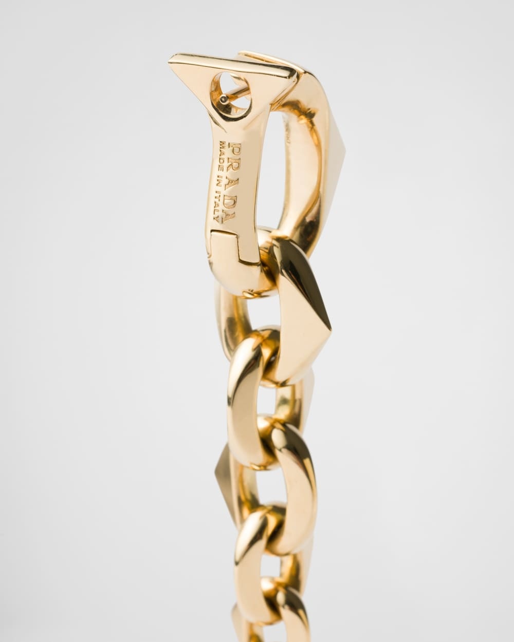 Eternal Gold pendant earrings - yellow gold