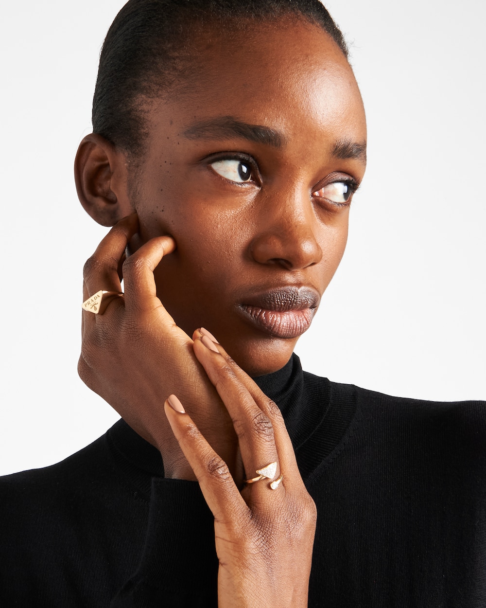 Eternal Gold signet ring in yellow gold