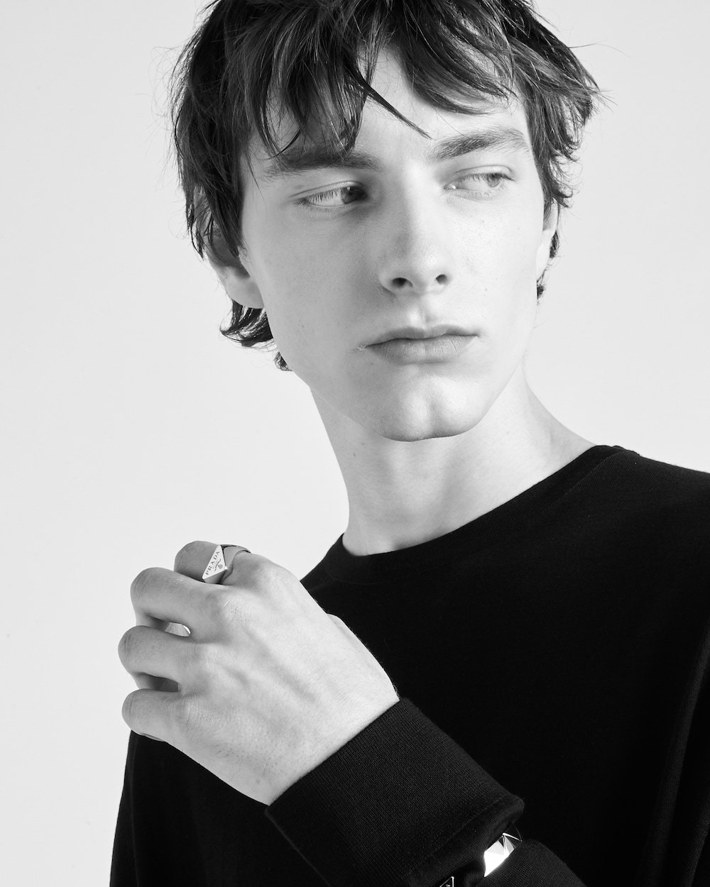 Eternal Gold signet ring in yellow gold