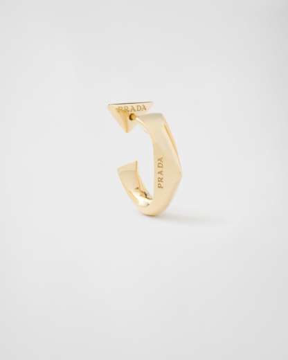 Eternal Gold single earring - yellow gold