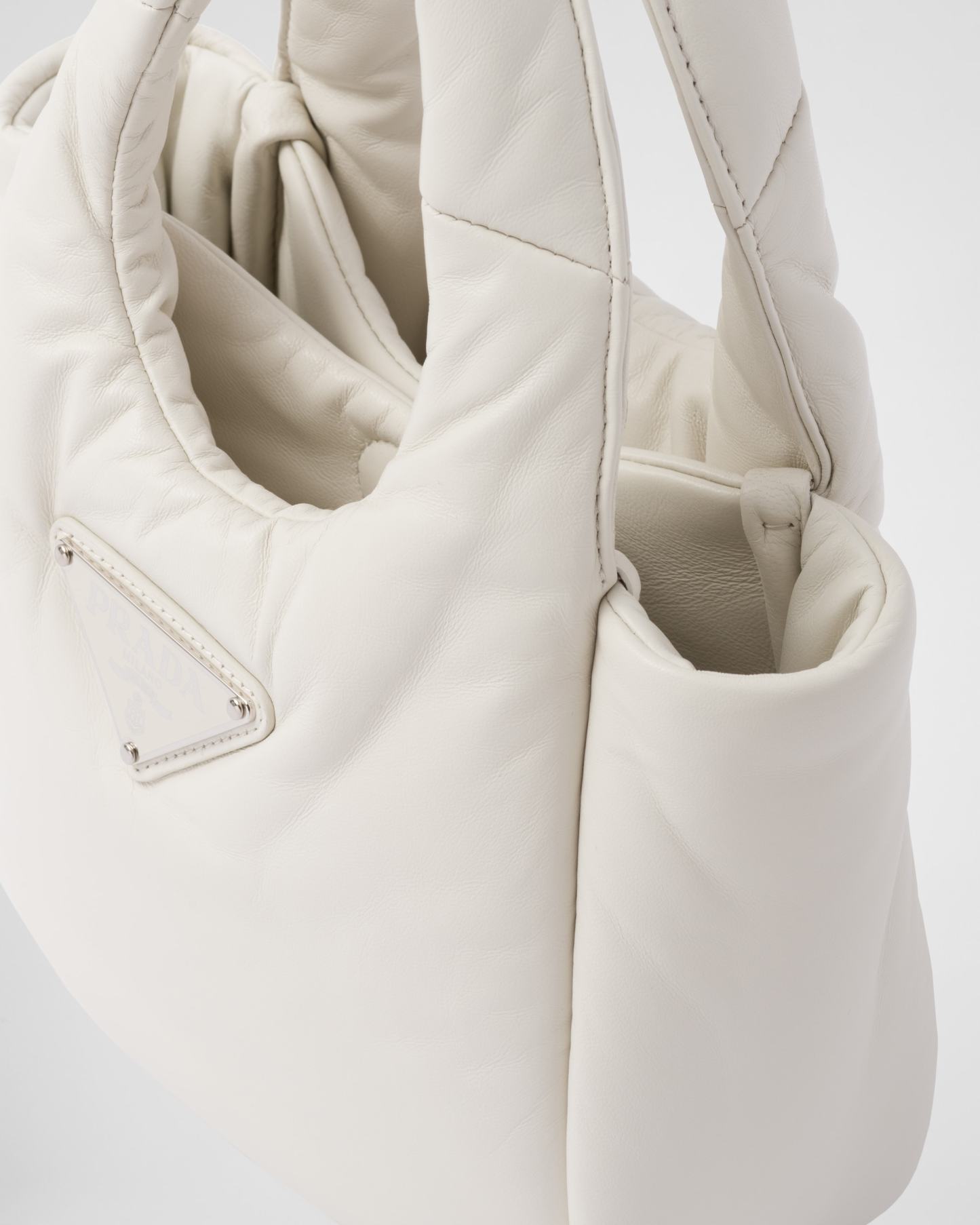 Small padded Prthtada Soft nappa-leather bag