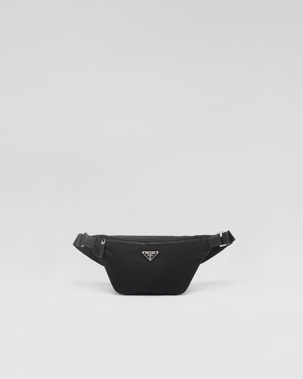 Re-Nylon and Saffiano leather belt bag