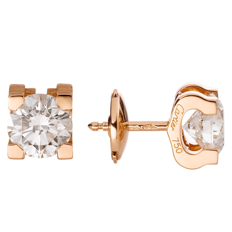 C DE CARTIER EARRINGS