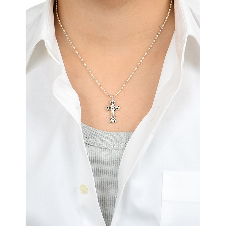 DOUBLE CROSS CHARM