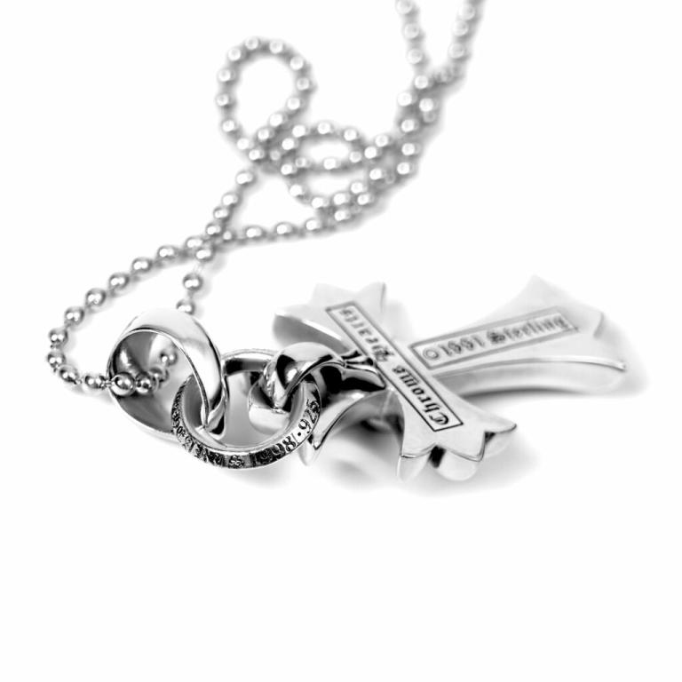 SMALL CROSS PENDANT WITH BAIL