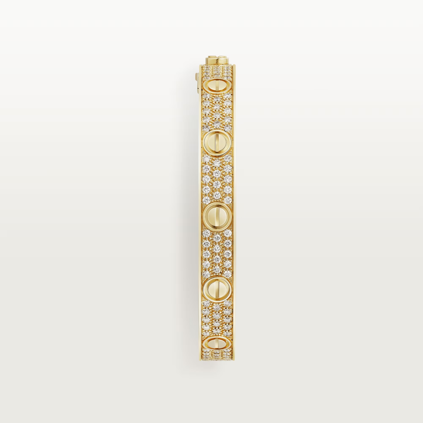 LOVE BRACELET, DIAMOND-PAVED