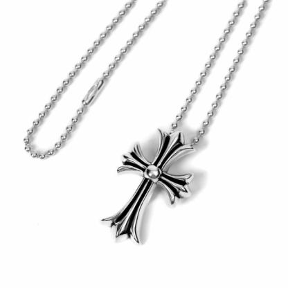 SMALL CROSS PENDANT WITH BAIL