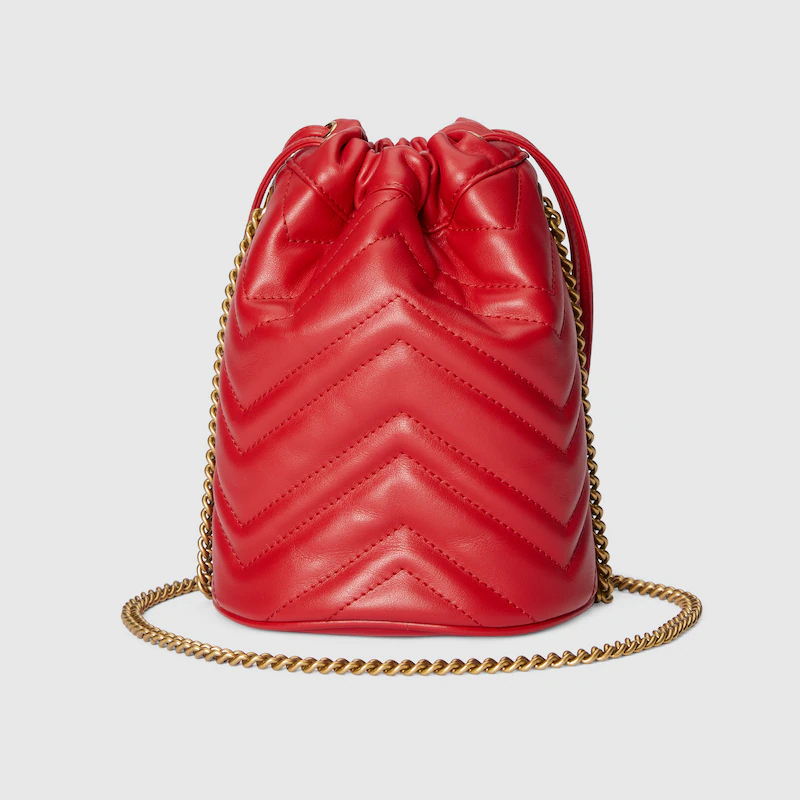 MARMONT MATELASSE MINI BUCKET BAG