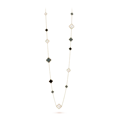 Magic Alhambra long necklace, 16 motifs