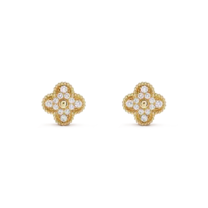 3-Piece Alhambra Yellow Gold & Diamond