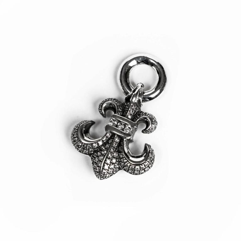BS FLEUR CHARM WITH DIAMOND