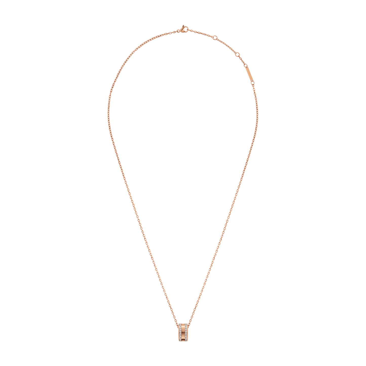 Elan Lumine Necklace Rose Gold