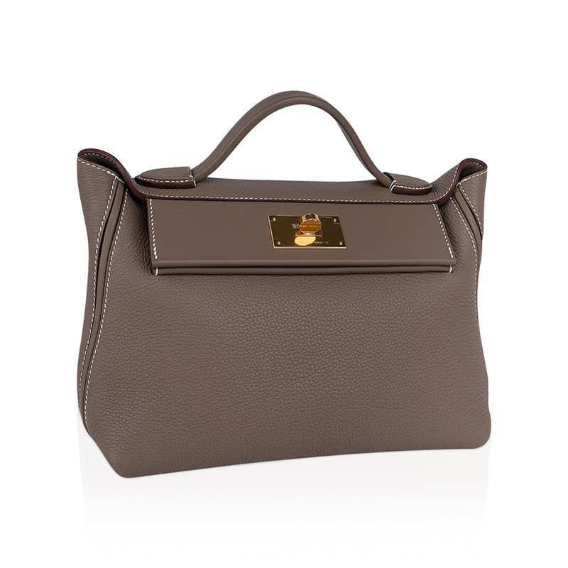 24/24 29 Bag Etoupe Togo / Swift Gold Hardware