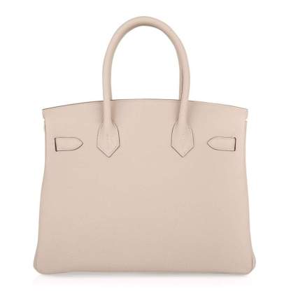 Birkin 30 Bag Craie Togo Leather with Rose Gold Hardware