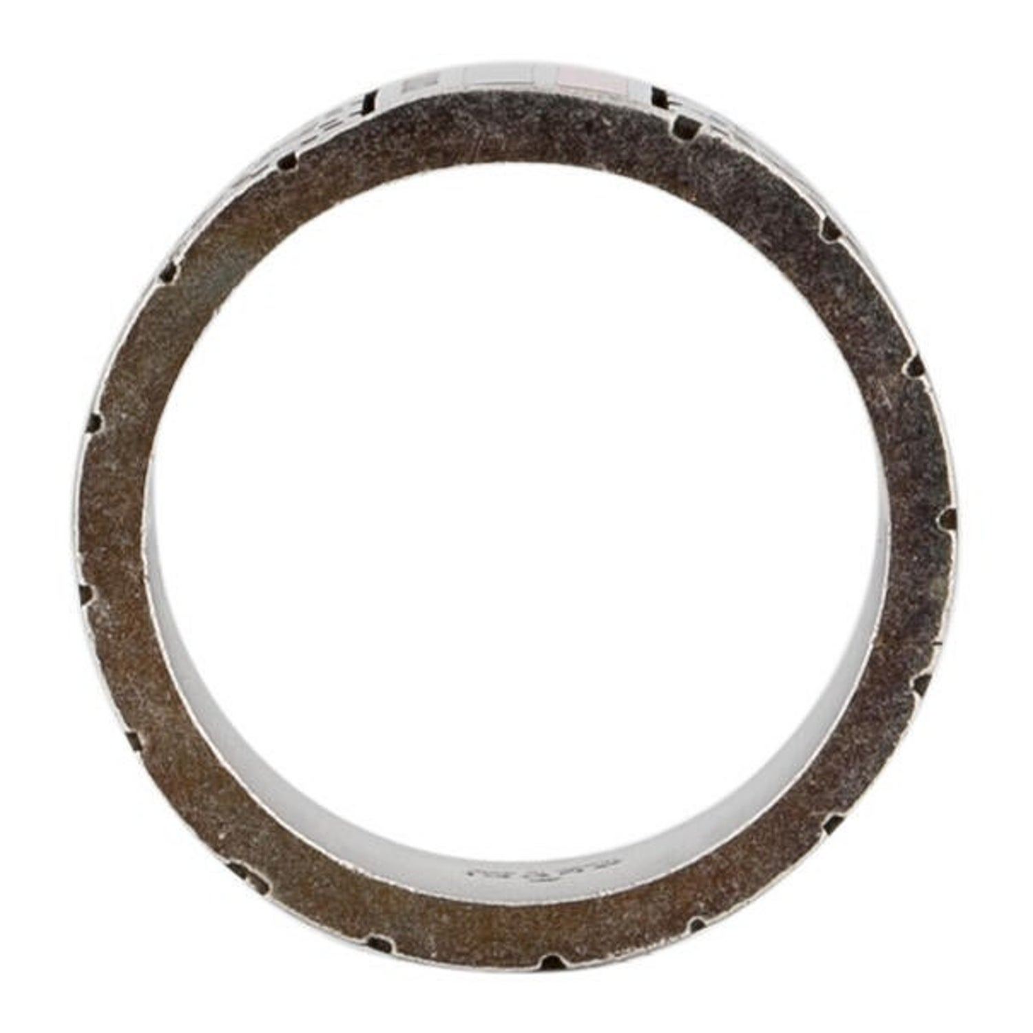 Enamel Wide Diamantissima Ring