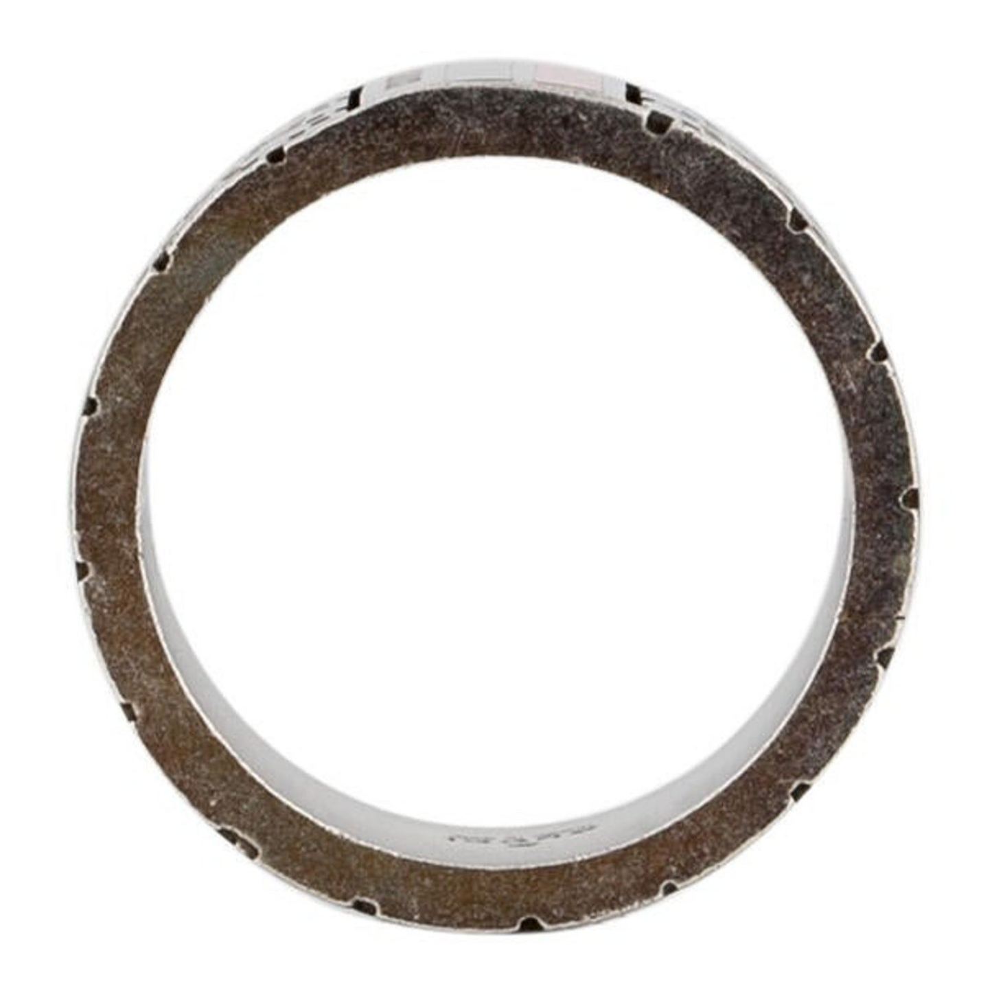 Enamel Wide Diamantissima Ring