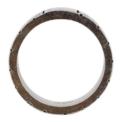 Enamel Wide Diamantissima Ring