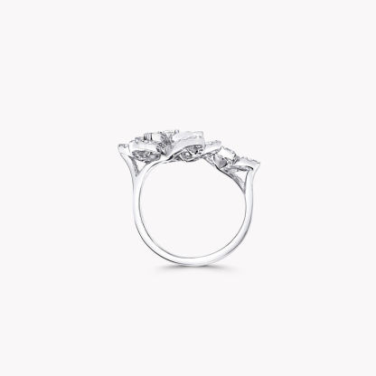 Wild Flower Double Diamond Ring