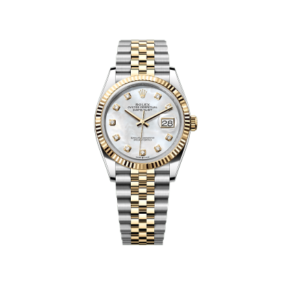 Rothtlex Datejust 36  Oyster, 36 mm, Oystersteel and yellow gold  Reference 126233-0023