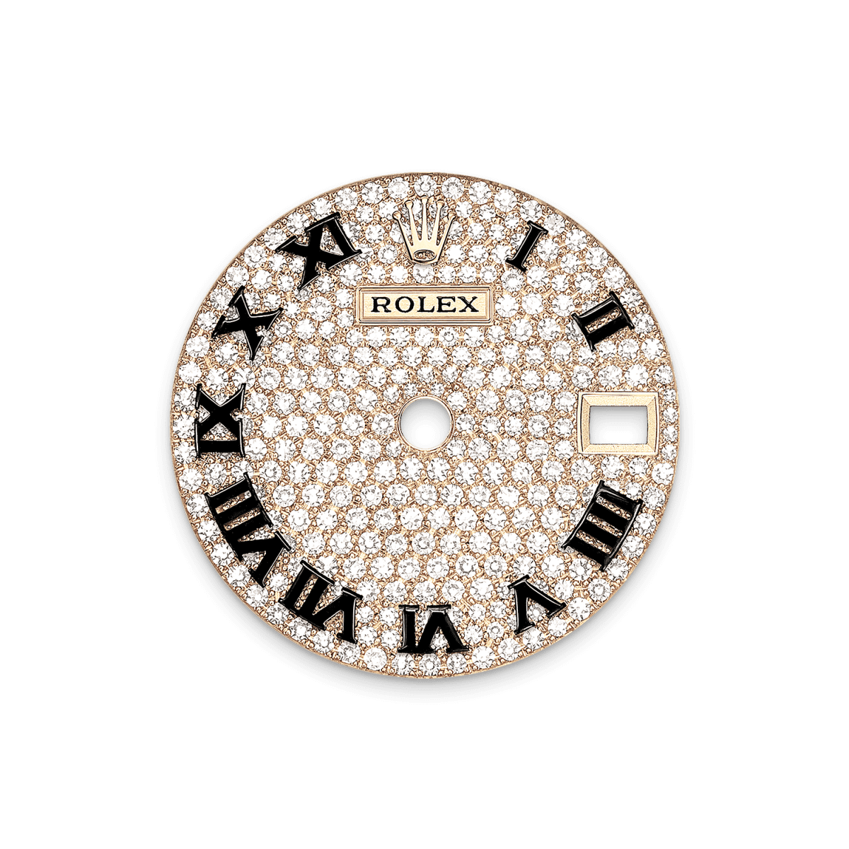 Rothtlex Lady-Datejust Oyster, 28 mm, yellow gold, Reference m279178-0031