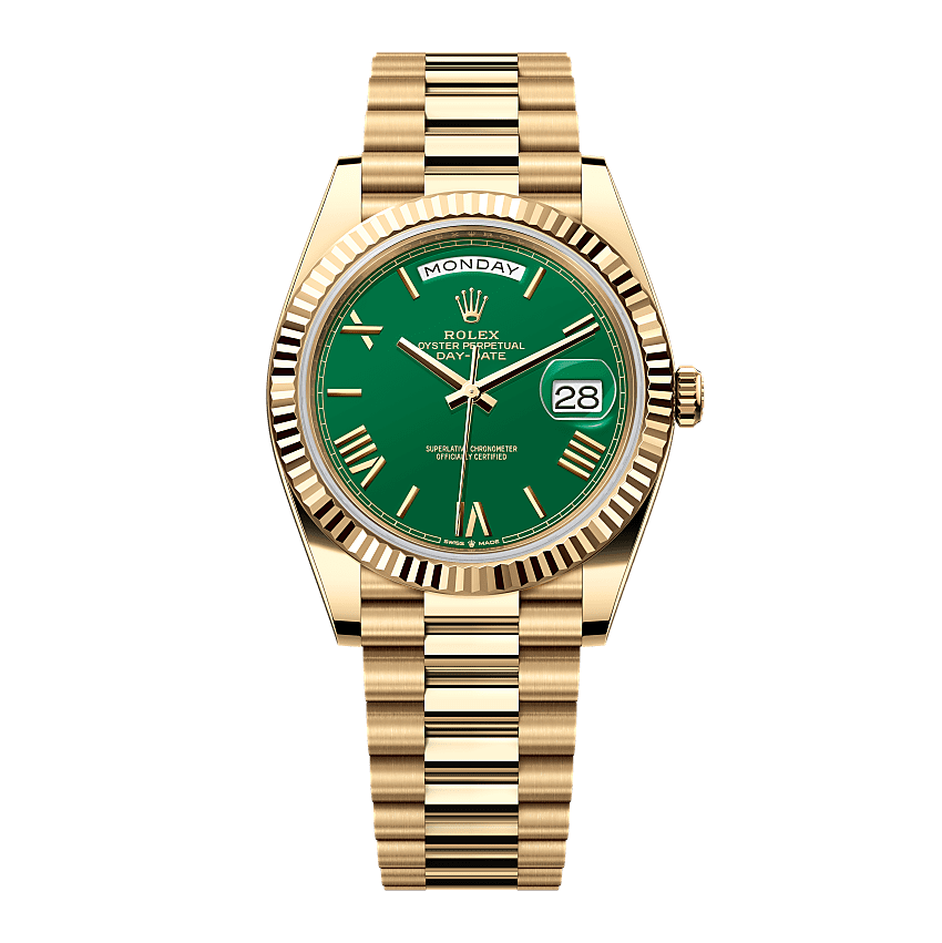 Rothtlex Day-Date 40  Oyster, 40 mm, yellow gold  Reference m228238-0061