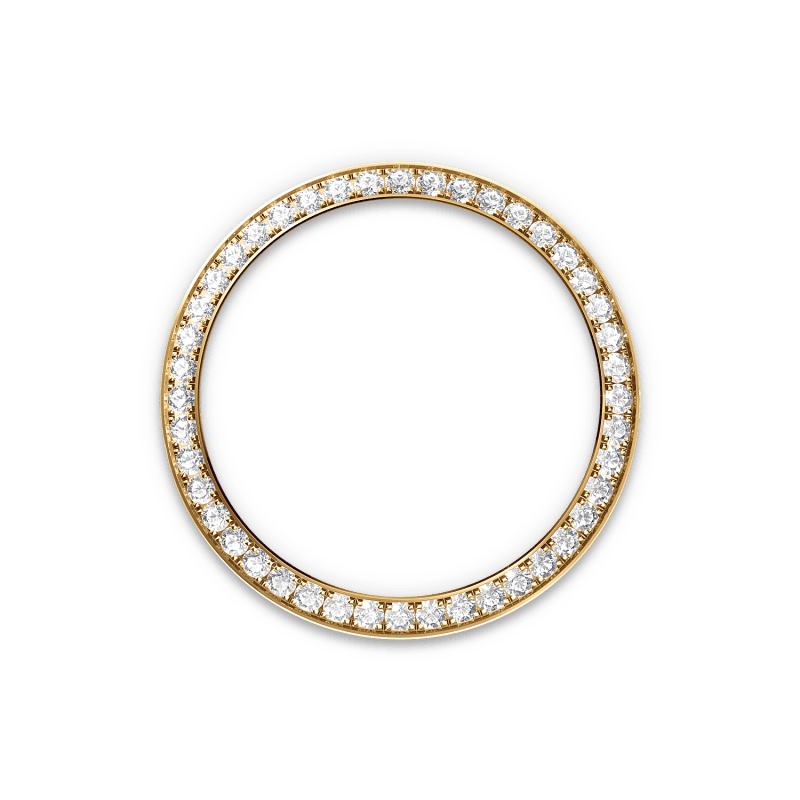 Rothtlex Lady-Datejust, Oyster, 28 mm, yellow gold and diamonds. Reference m279138rbr-0007