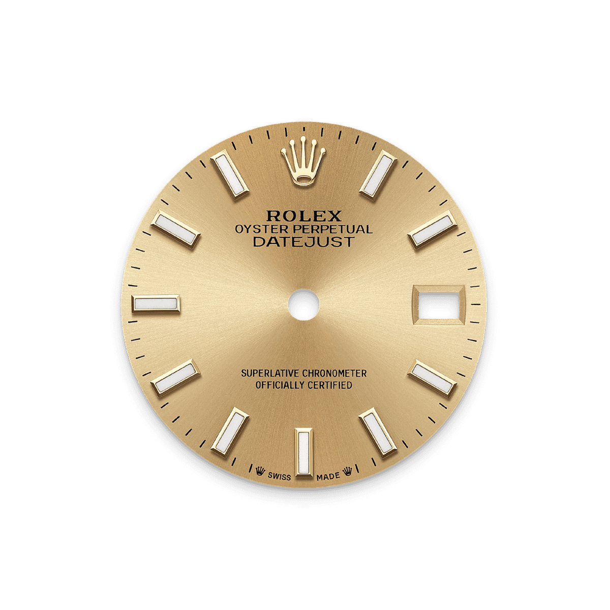 Rothtlex Lady-Datejust, Oyster, 28 mm, yellow gold and diamonds. Reference m279138rbr-0013