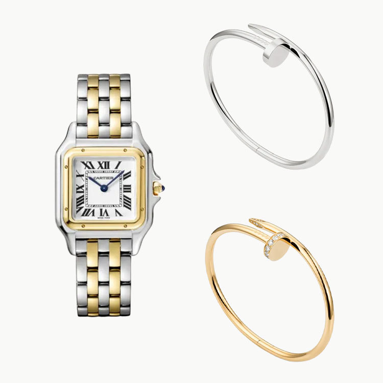 3-Piece Panthère Yellow Gold & Lucky Clover