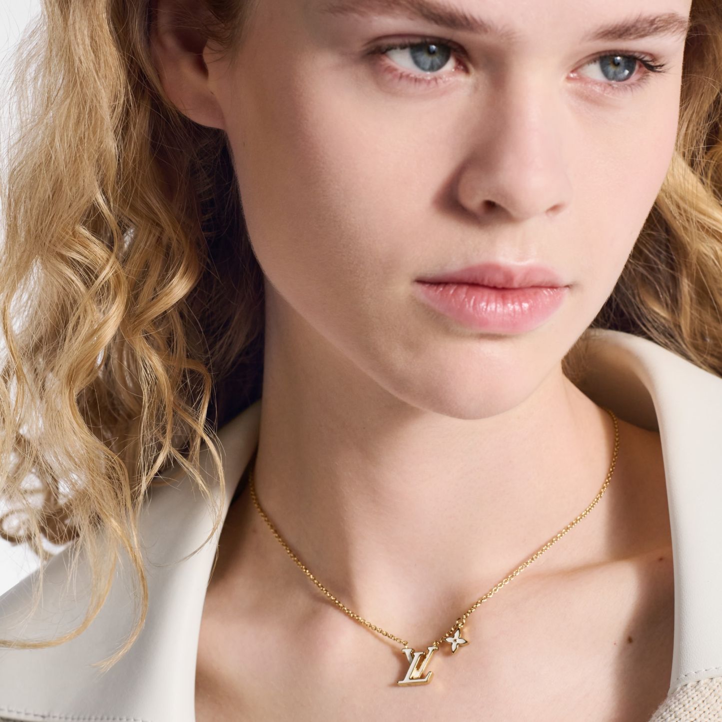 LthtV Iconic Enamel Necklace