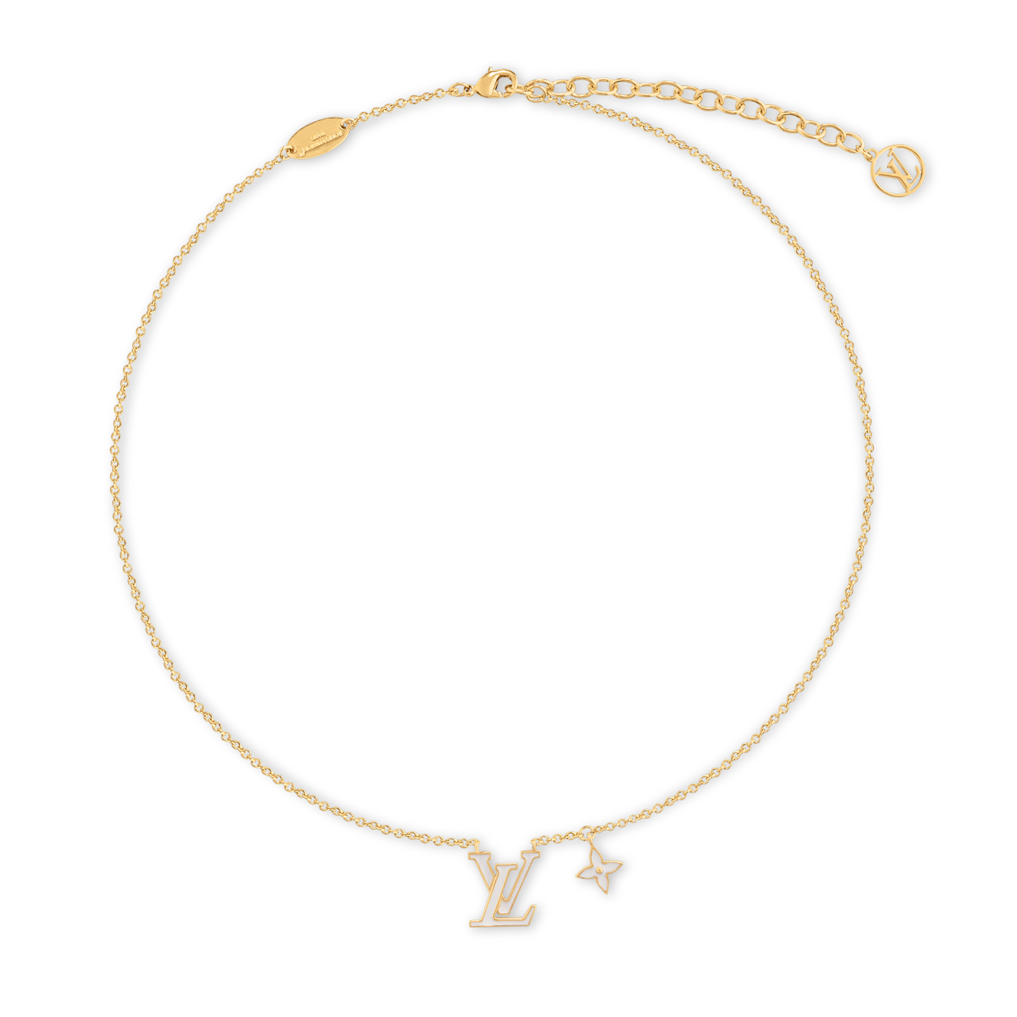 LthtV Iconic Enamel Necklace