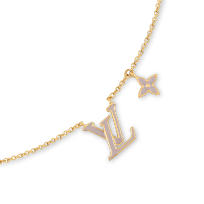 LthtV Iconic Enamel Necklace