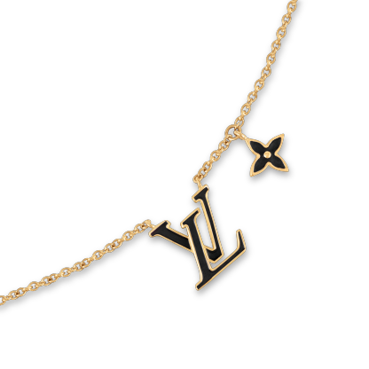 LthtV Iconic Enamel Necklace