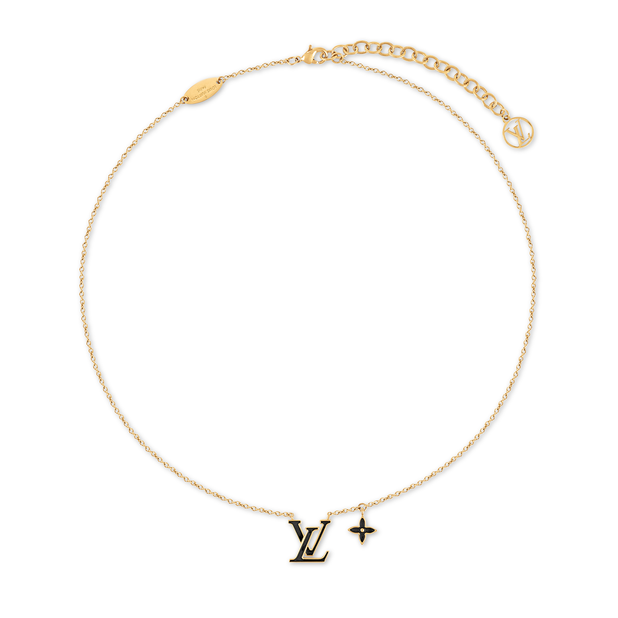 LthtV Iconic Enamel Necklace