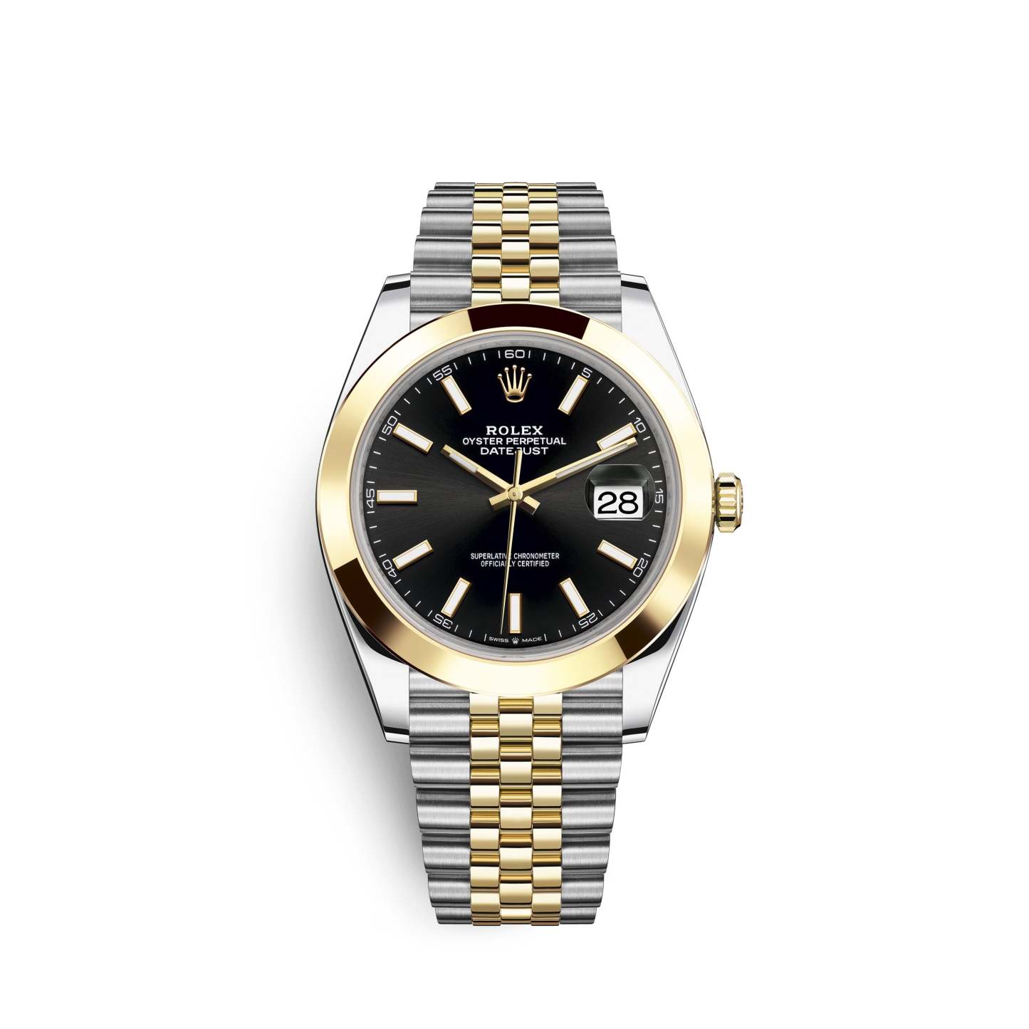 Datejust 41, 18k Yellow Gold and Stainless Steel, 41mm, Ref# 126303-0014