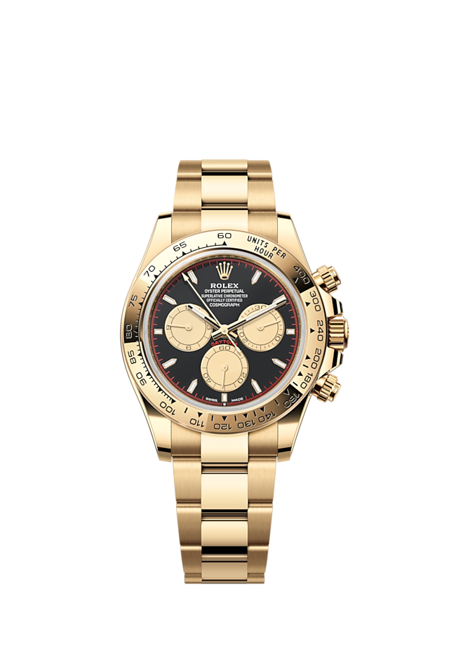 Cosmograph Daytona 40mm, 18k Yellow Gold, Ref# 126508-0002