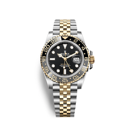 GMT-Master II, 40mm, Oystersteel and 18k Yellow Gold, Ref# 126713GRNR-0001