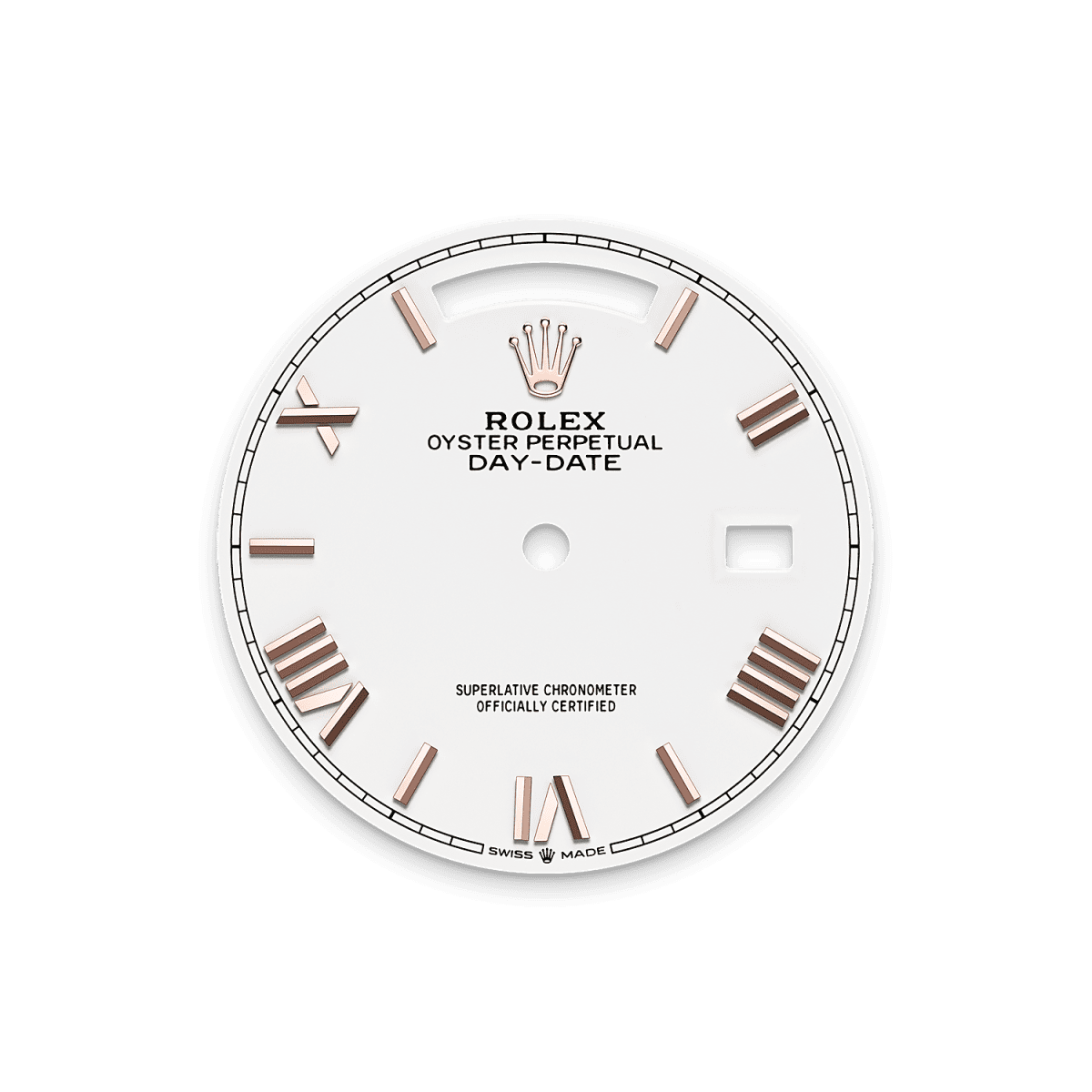 Day-Date 36  Oyster, 36 mm, Everose gold  Reference 128235
