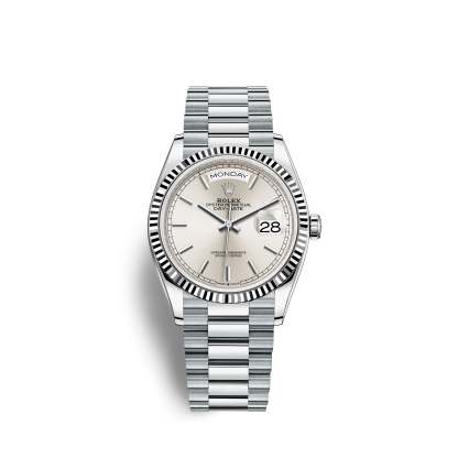 Day-Date, 36mm, Platinum, Ref# 128236-0001