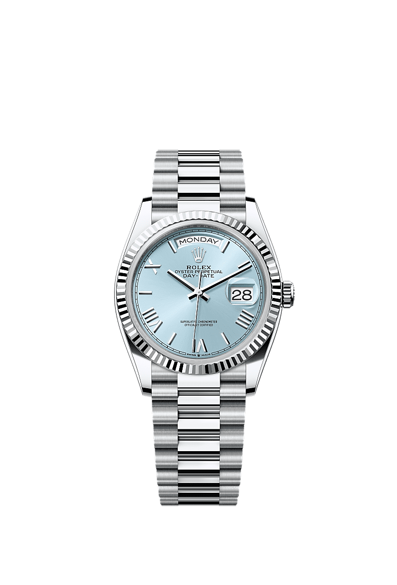 Day-Date 36  Oyster, 36 mm, platinum  Reference 128236