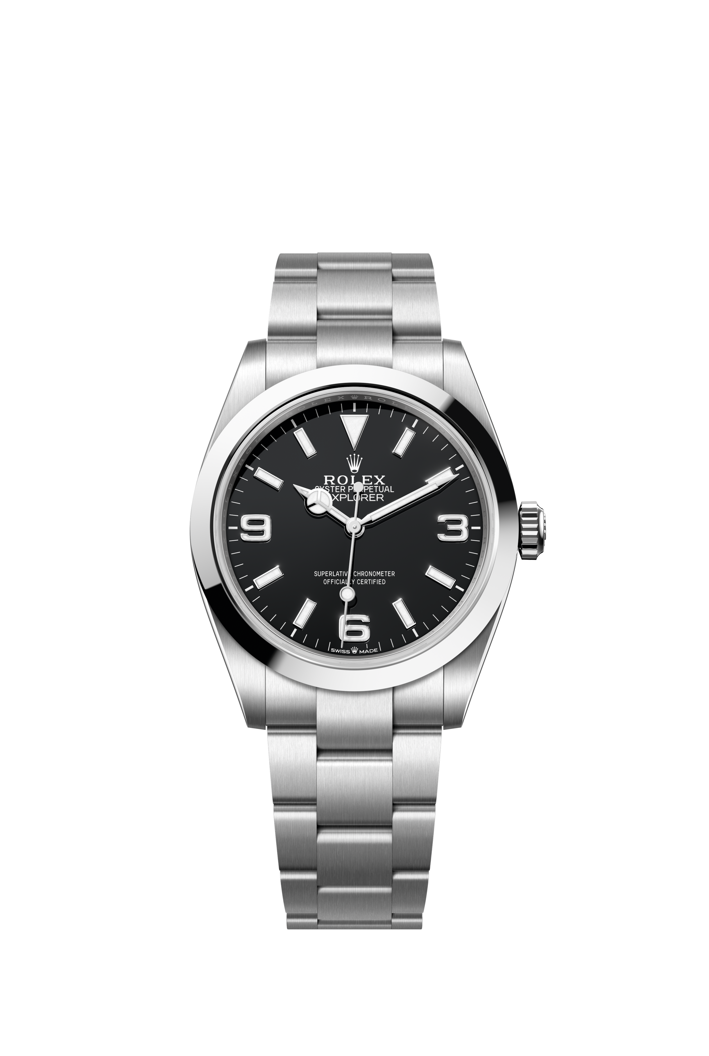 Explorer 40, Oystersteel, 40mm, Ref# 224270-0001