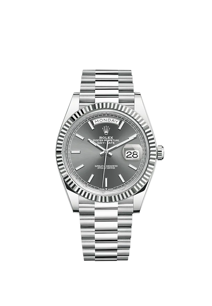 Day-Date, 40mm, Platinum, Ref# 228236-0013
