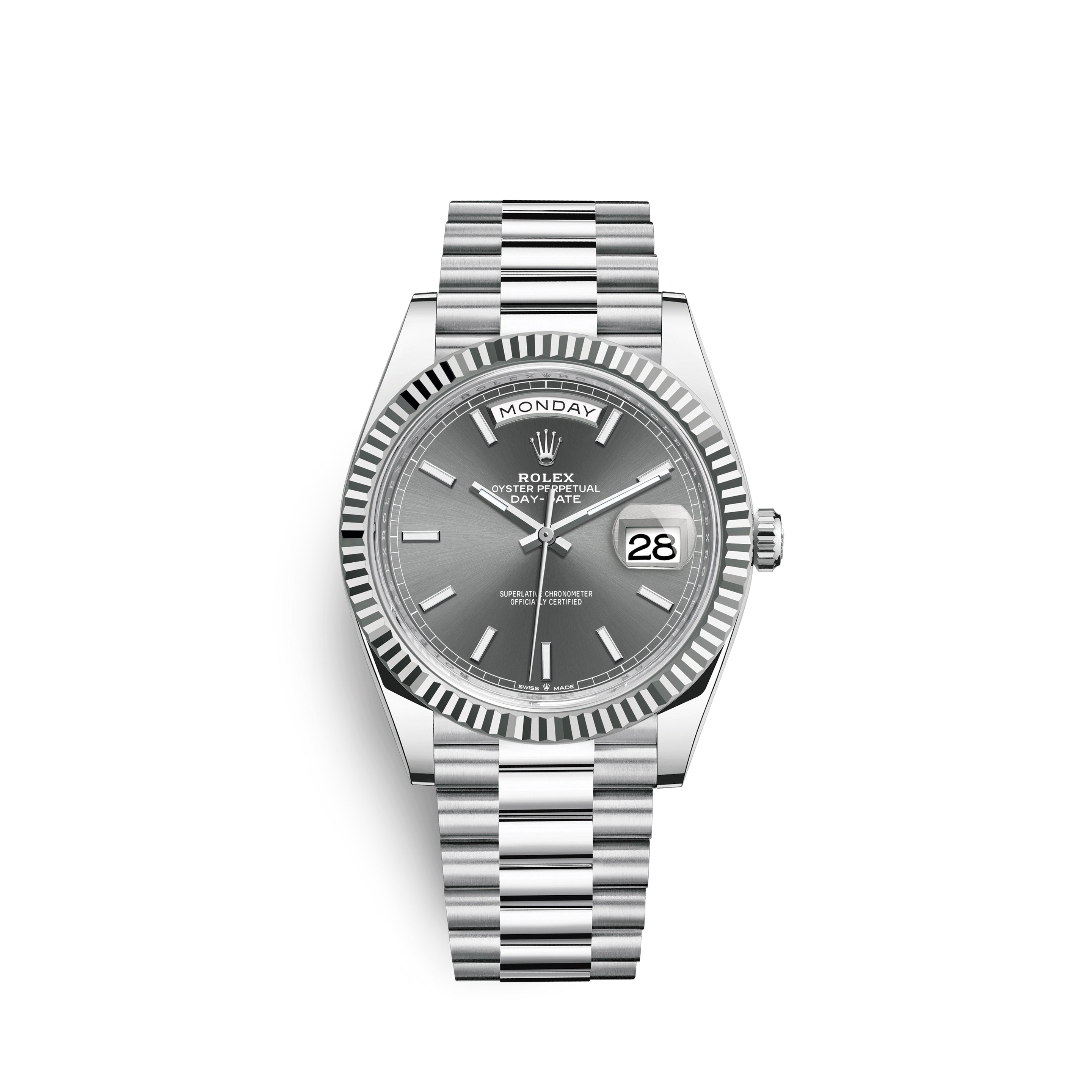 Day-Date, 40mm, Platinum, Ref# 228236-0013