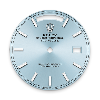 Day-Date 40, Platinum with Diamond-set, 40mm, Ref# 228396tbr-0039