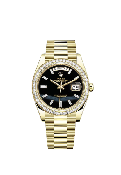 Day-Date, 40mm, 18k Yellow Gold and Diamonds, Ref# 228348rbr-0039