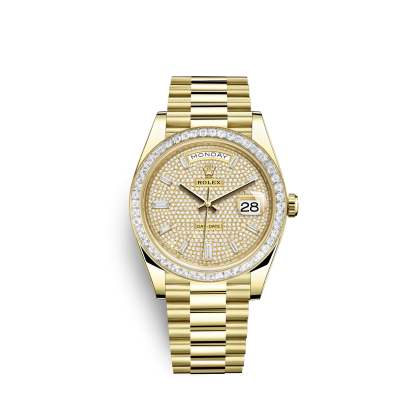 Day-Date 40mm, 18k Yellow Gold, Ref# 228398tbr-0036