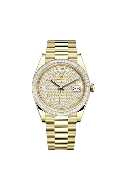 Day-Date 40mm, 18k Yellow Gold, Ref# 228398tbr-0036