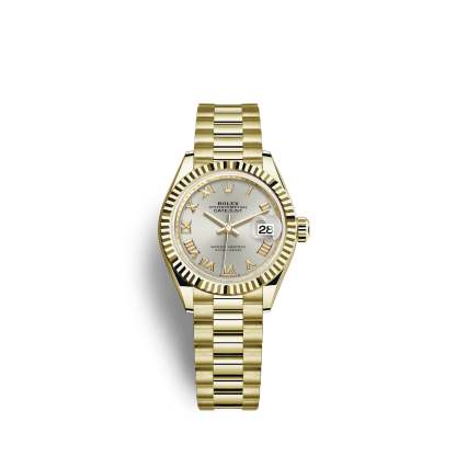 Lady-Datejust 28, 18k Yellow Gold, Ref# 279178-0020