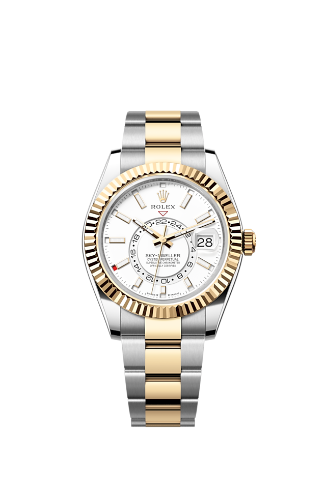 Sky-Dweller, 42mm, Oystersteel and 18k Yellow Gold, Ref# 336933-0005