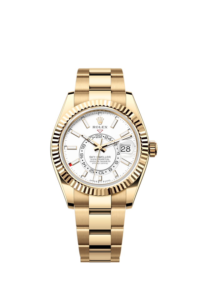 Sky-Dweller, 42mm, 18k Yellow Gold, Ref# 336938-0003
