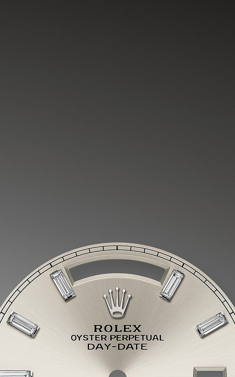 Day-Date 40 White gold Ref# 228349RBR-0001